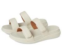 Fitflop F-MODE GO ADJUSTABLE FLATFORM TWO-BAR SLIDES