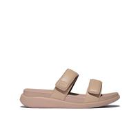 Fitflop F-MODE GO ADJUSTABLE FLATFORM TWO-BAR SLIDES