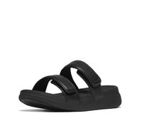 Fitflop F-MODE GO ADJUSTABLE FLATFORM TWO-BAR SLIDES