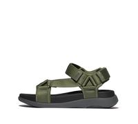 FitFlop F-Mode Go Adjustable Flatform Sandals olive green black - 43