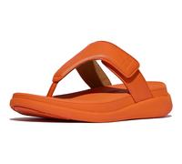 Fitflop F-Mode Go Polyurethane Mens Satsuma Flip Flops - Orange Pu - Size UK 5