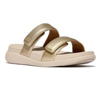 Fitflop F-Mode Go Polyurethane Women's Platino Sandals UK 8