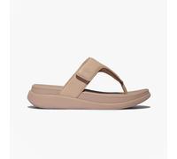 FitFlop F-MODE GO Womens Toe Post Sandals Classic Beige - UK 7