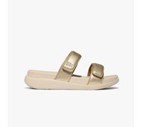 FitFlop F-MODE GO Womens Slides Platino - UK 4