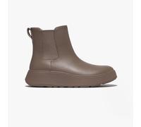 Fitflop Women's F-Mode Leather Flatform Chelsea Boots, Minky Grey, 5 UK