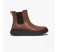 FitFlop F-MODE FLATFORM Womens Chelsea Boots Rich Brown - UK 5