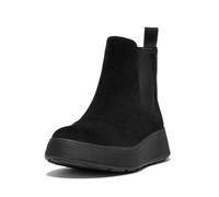 Fitflop F-MODE SUEDE FLATFORM Ladies Chelsea Boots Black