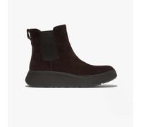 Fitflop Women's F-Mode Suede Flatform Chelsea Boots, Chocolate Brown, 5 UK