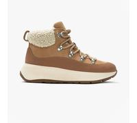 Fitflop F-MODE TEDDY-COLLAR WARM SUEDE LACE-UP BOOTIES