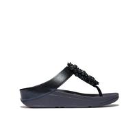 FitFlop FINO BAUBLE-BEAD Womens Toe Post Sandals Midnight Navy - UK 7