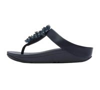 Fitflop Women's Sandals Fino Bead-Cluster Toe-Post - Polyurethane - Midnight Navy UK7/EU41