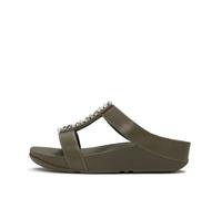 Fitflop FINO PEARLS-AND-CRYSTAL H-BAR SLIDES