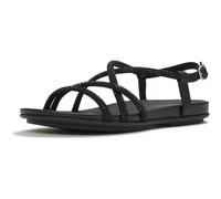 Womens Fitflop Leather Sandals Gracie Crystal Soft Open Toe Summer Casual Sandal