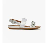 FitFlop FitFlop GRACIE ULTRA Womens Cross Strap Sandals Silver - UK 8 - Silver