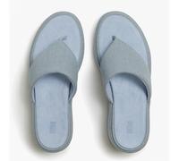 FitFlop FitFlop PLATFFORMS DENIM Womens Toe-Post Sandals Light Denim - UK 8 - Blue