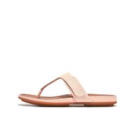 FitFlop Flip flops / Sandals (Shoes) GRACIE ADJUSTABLE CANVAS TOE-POST SANDALS in Pink 6.5