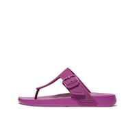 FitFlop Flip flops / Sandals (Shoes) iQUSHION ADJUSTABLE BUCKLE FLIP-FLOPS in Purple 7