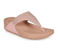 FitFlop Flip flops / Sandals (Shoes) LULU GLITZ TOE-POST SANDALS in Pink 6.5