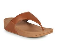 Fitflop Lulu Leather Flip Flops Brown EU 38 Woman