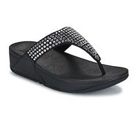 Fitflop Lulu Maxi-Crystal Toe-Post Sandals UK 5 Black