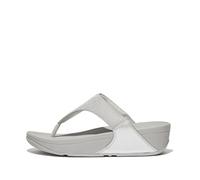 FitFlop Flip flops / Sandals (Shoes) LULU SHIMMERLUX TOE - POST SANDALS in Silver 6.5