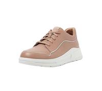 Fitflop Freya Beige Piping Detail Trainers Beige