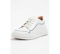Fitflop Freya White Piping Detail Trainers White