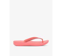 Fitflop Fuchsia Iqushion Deluxe Ergonomic Leather Slides Eur 40 / 7 Uk Women