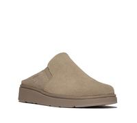 Fitflop Women's GEN-FF Elasticated Suede Mules, Taupe, 6.5 UK