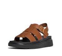 Fitflop Gen-Ff Fisherman Womens Wedge Sandals Tan 6 UK