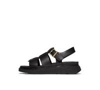 FitFlop Gen-ff Leather Fisherman Sandals, Black, Size 3, Women Black