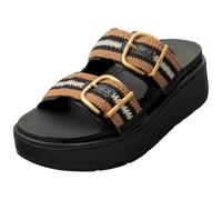 Fitflop Gen-ff Max Stripe Womens Slide Sandals in Black - 5 UK