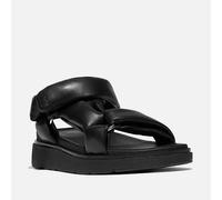 FitFlop Women's Gen-ff Soft-Leather Back-Strap Sandals Wedge, All Black, 3 UK