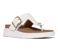 Fitflop Sandals Gen-FF Toe-Post Leather Urban White - Women's UK 7