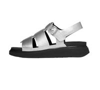 Fitflop Gen-ff Tumbled Fisherman Womens Walking Sandals in Silver - 6 UK