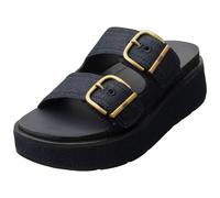 FitFlop Gen-ff Two Bar Womens Slide Sandals in Dark Denim - 4 UK