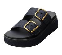 Fitflop Gen-ff Two Bar Womens Slide Sandals in Dark Denim - 7 UK