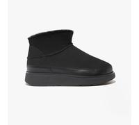 FitFlop Gen-FF Black Mini Double-Faced Shearling MicrowobbleboardTM Midsole Boots