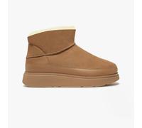 Fitflop Ultra Mini Womens Tan Boots - Brown Leather - Size UK 6