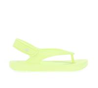 Fitflop Girls Girl's Fit Flop iQushion Ergonomic Back Strap Flip Flops in Yellow - Size UK 7 Infant