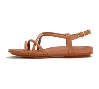 Fitflop Gracie Crystal Leather Women's Classic Tan Sandals - UK 7