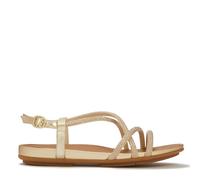 Fitflop Gracie Crystal Strappy Back- Strap Sandals ALL BLACK SIZE 3