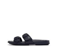 Fitflop Gracie Rubber Buckle 2 Bar Leather Slide
