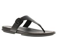 Fitflop Gracie Womens Flip Flops Black, 4