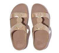 Fitflop Halo Toe Post Sandals Metallic Beige Size 5 Female