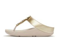 Fitflop Sandals Halo Bead-Circle Metallic Toe-Post Golden EU 39 Women's