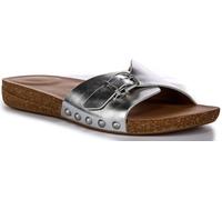 Fitflop , Leather Sandals Iqushion Adj Women ,Gray female, Sizes: 7 UK, 5 UK, 8 UK, 4 UK, 6 UK