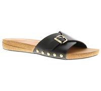 Fitflop Iqushion Adjustable Buckle Leather Slides