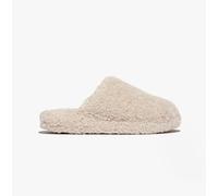 Iqushion D-luxe Padded Teddy Slipper Mules Milk Ice FitFlop Cream 6