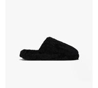 FitFlop iQUSHION D-LUXE Womens Mule Slippers All Black - UK 5